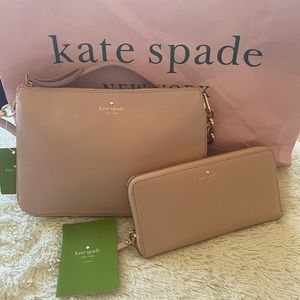 KATE SPADE CROSSBODY and KATE SPADE WALLET BUNDLE